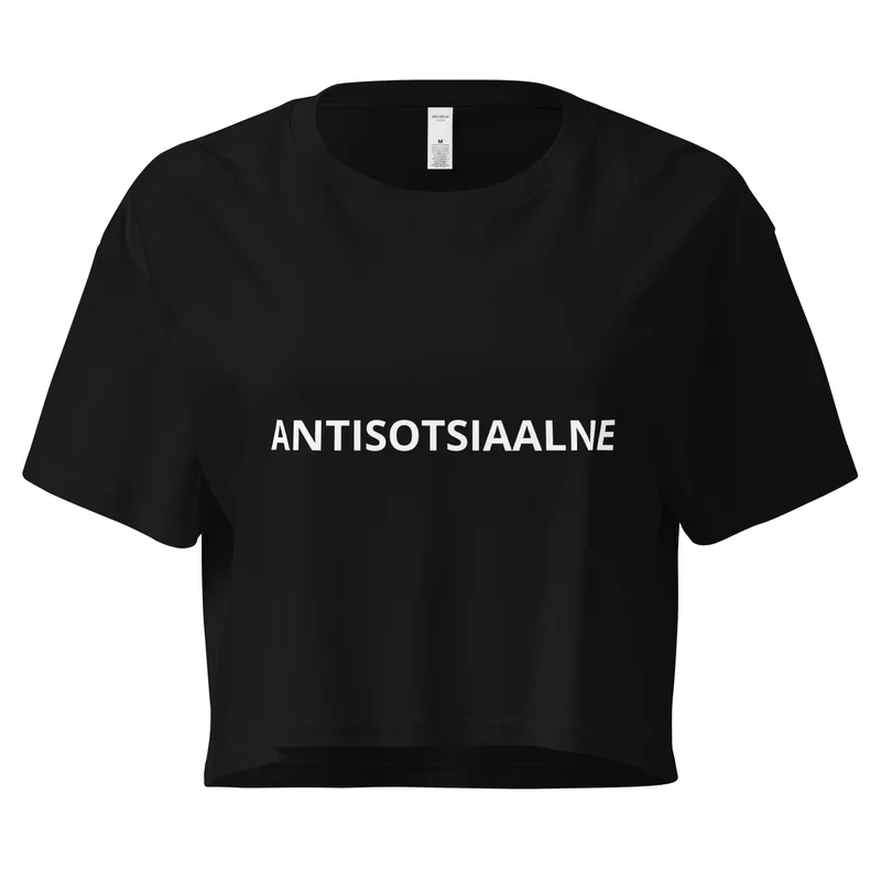 Crop top - ANTISOTSIAALNE — Crop topid