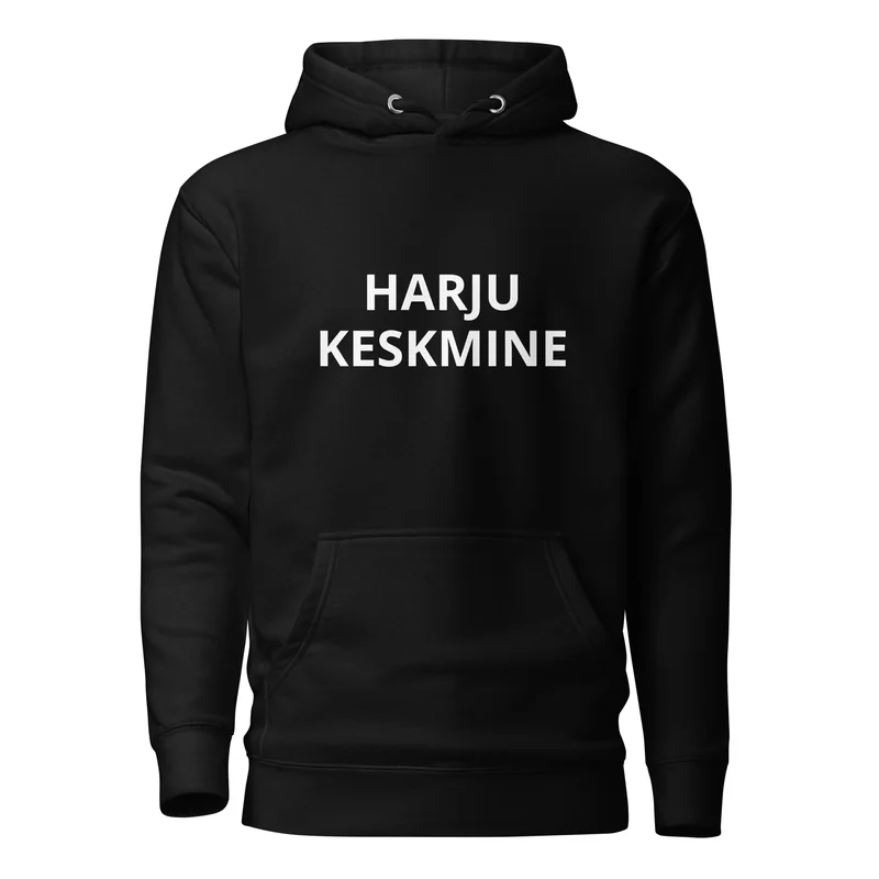 Kapuutsiga pusa - HARJU KESKMINE — Hoodied