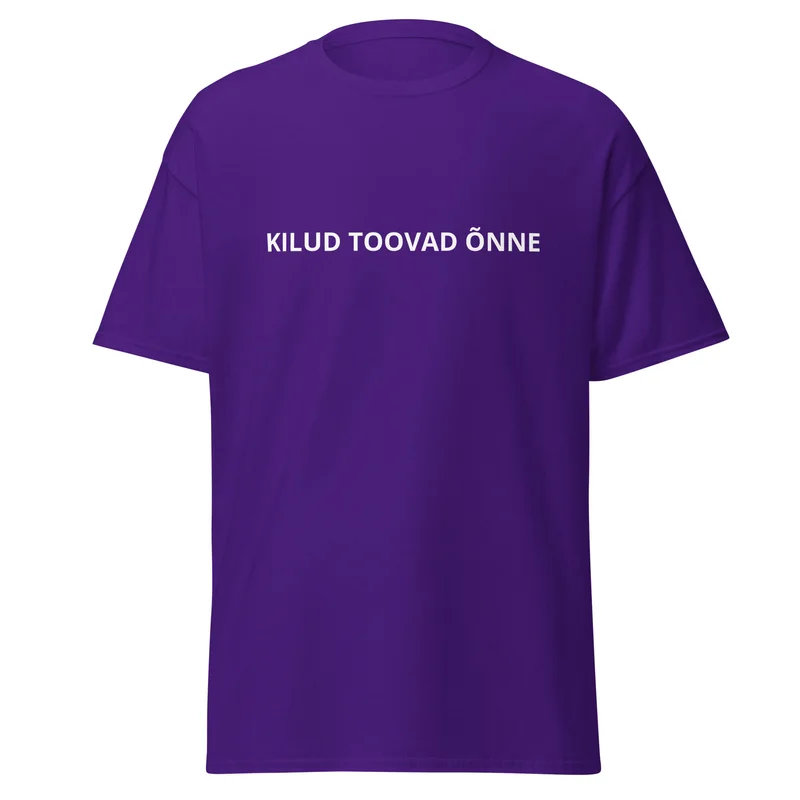 T-särk - KILUD TOOVAD ÕNNE vaade 3