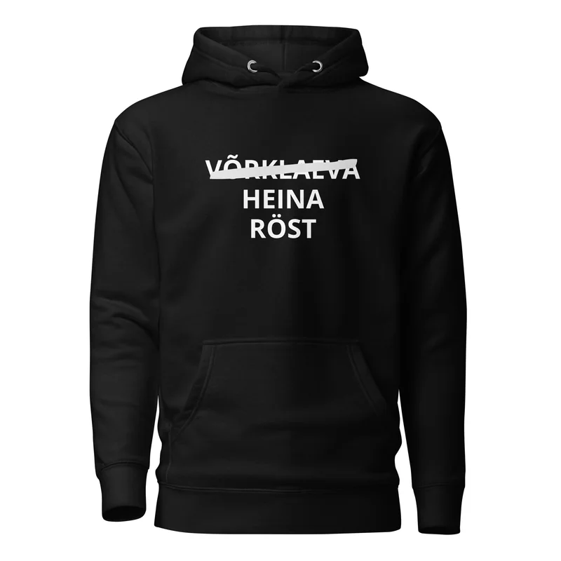 Kapuutsiga pusa - HEINA RÖST — Hoodied