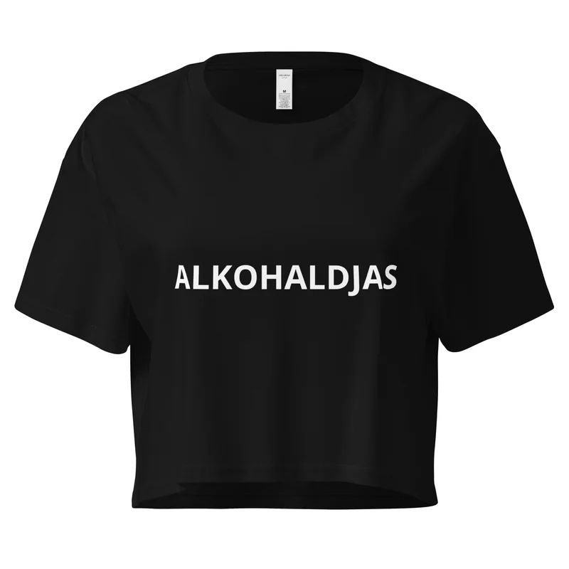 Crop top - ALKOHALDJAS — Crop topid