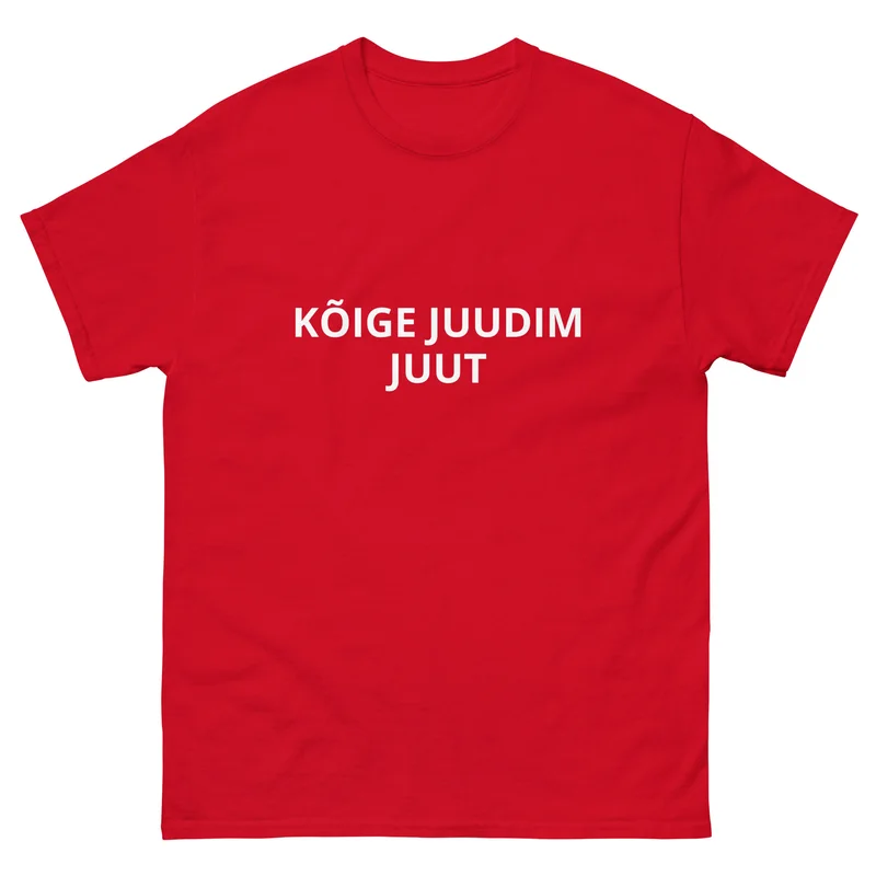 T-särk - KÕIGE JUUDIM JUUT vaade 3