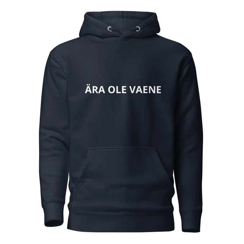 Kapuutsiga pusa - ÄRA OLE VAENE vaade 2