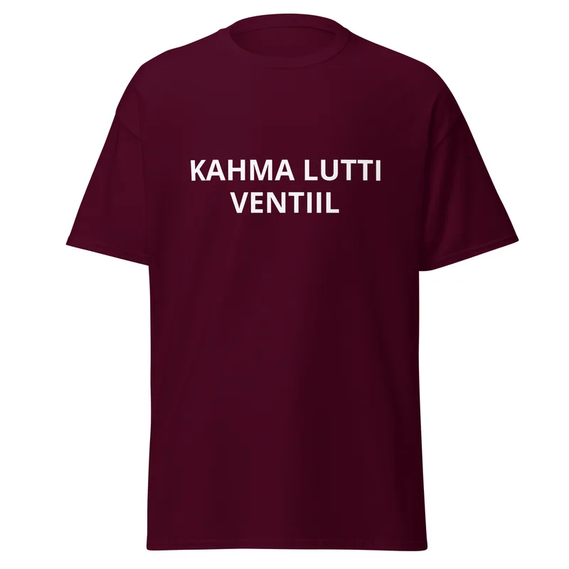 T-särk - KAHMA LUTTI VENTIIL — T-särgid