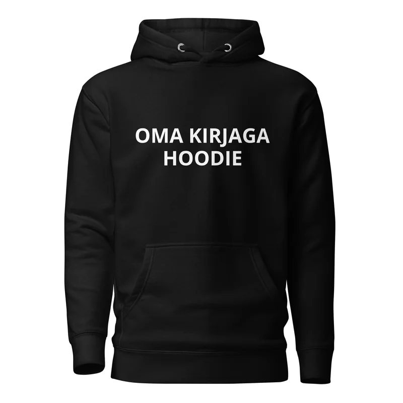 OMA KIRJAGA HOODIE — Hoodied
