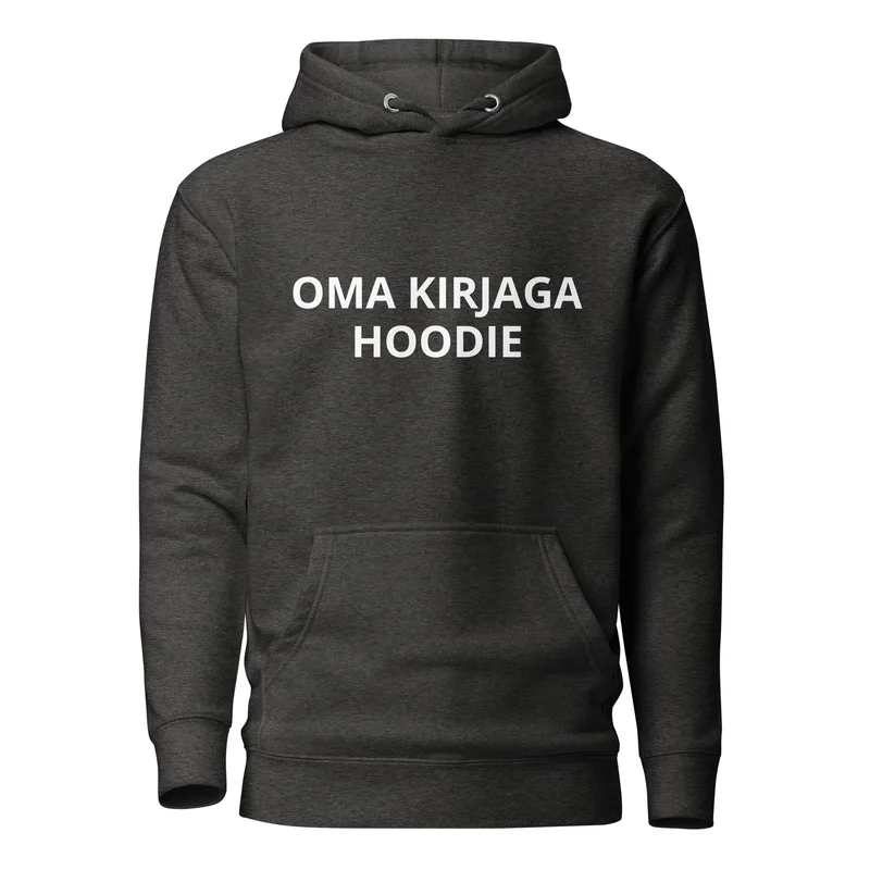 OMA KIRJAGA HOODIE vaade 4